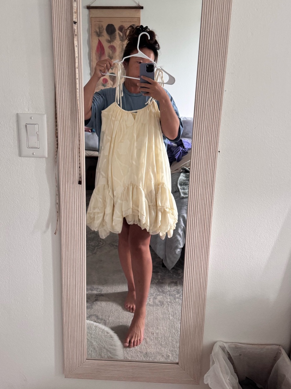 SHEIN Ruffled Mini Dress - Picture 2 of 7